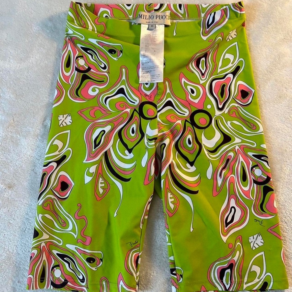 Emilio Pucci Biker Shorts